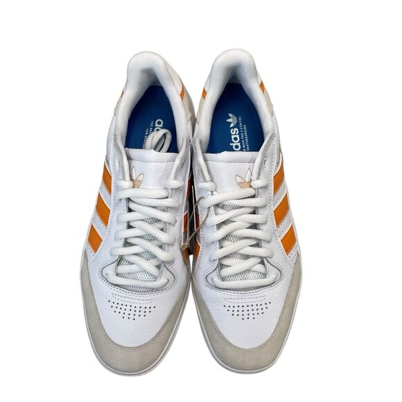 Adidas Tyshawn Low Cloud White Orange Shoes IF4621 Men's Size's 7.5 - 11 - Picture 7 of 9